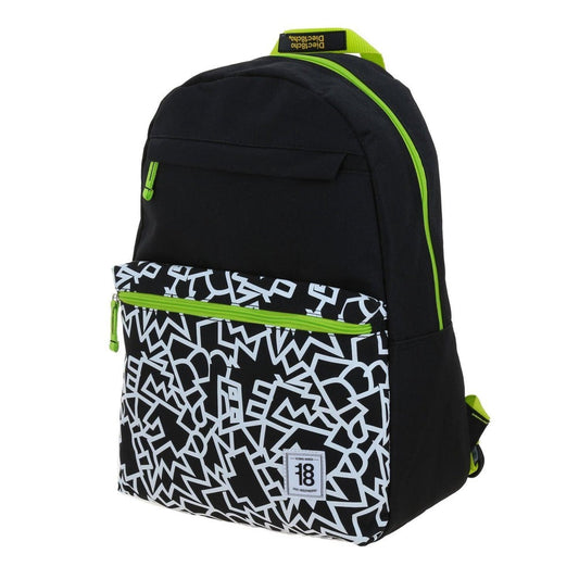 MOCHILA GRANDE CHENSON NEGRO 1818 CRAZY 1870300-3