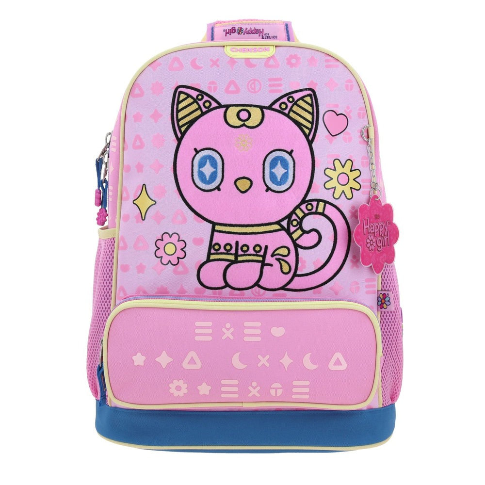 MOCHILA GRANDE CHENSON ROSA HAPPY GIRL GIPSY HG70354-P