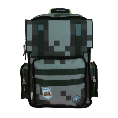 MOCHILA GRANDE CHENSON VERDE ORIGINAL PIXELS CO70537-G