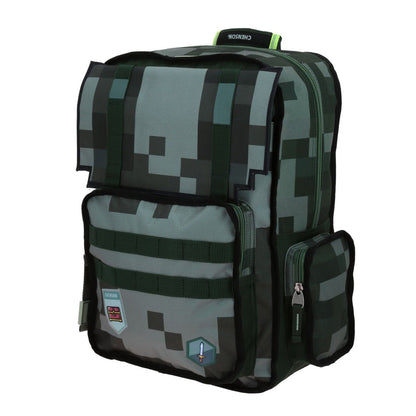 MOCHILA GRANDE CHENSON VERDE ORIGINAL PIXELS CO70537-G