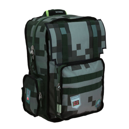 MOCHILA GRANDE CHENSON VERDE ORIGINAL PIXELS CO70537-G