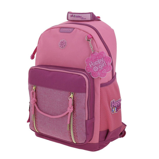 MOCHILA GRANDE CHENSON ROSA HAPPY GIRL TARLAIT HG70652-P