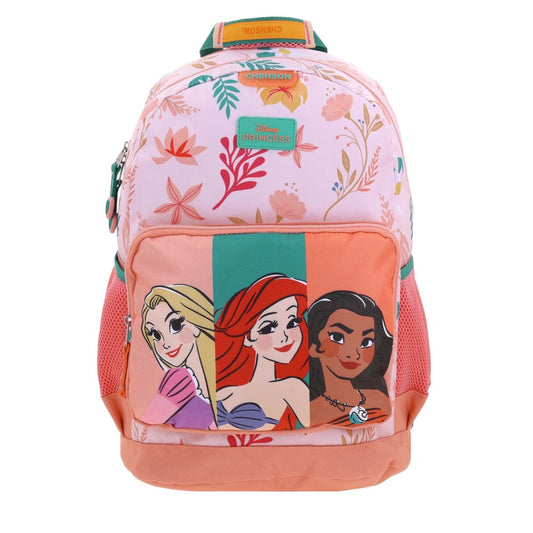 MOCHILA GRANDE CHENSON NARANJA PRINCESAS TRIUNV PR70684-O