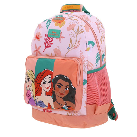 MOCHILA GRANDE CHENSON NARANJA PRINCESAS TRIUNV PR70684-O