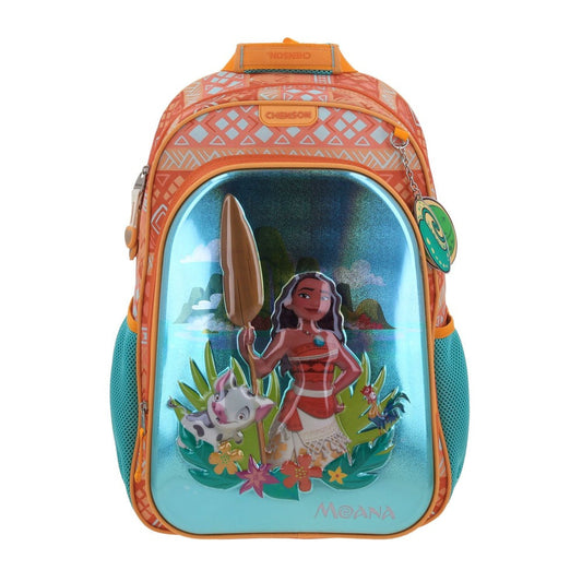 MOCHILA GRANDE CHENSON NARANJA PRINCESAS MONA PR70745-O