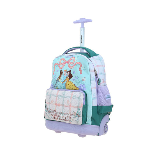MOCHILA CON RUEDAS GRANDE CHENSON VERDE PRINCESAS BUN PR70789-G