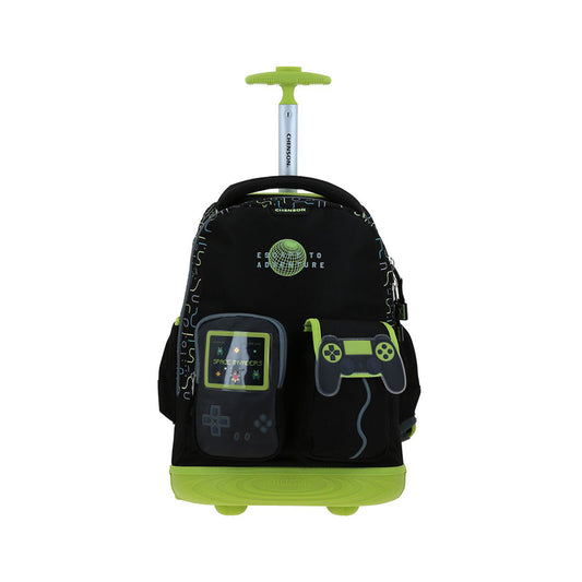 MOCHILA CON RUEDAS GRANDE CHENSON NEGRO ORIGINAL ETAD CO70800-3