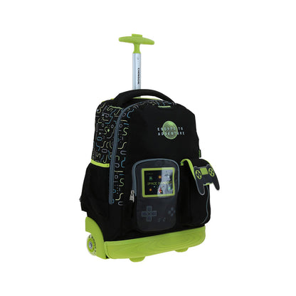 MOCHILA CON RUEDAS GRANDE CHENSON NEGRO ORIGINAL ETAD CO70800-3