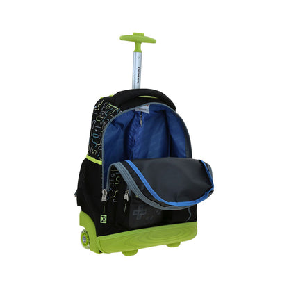 MOCHILA CON RUEDAS GRANDE CHENSON NEGRO ORIGINAL ETAD CO70800-3