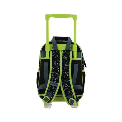 MOCHILA CON RUEDAS CHICA CHENSON NEGRO ORIGINAL ETAD CO70801-3