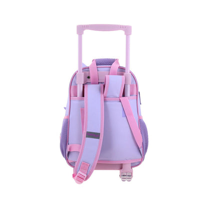 MOCHILA CON RUEDAS CHICA CHENSON MORADO HAPPY GIRL KETS HG70810-U