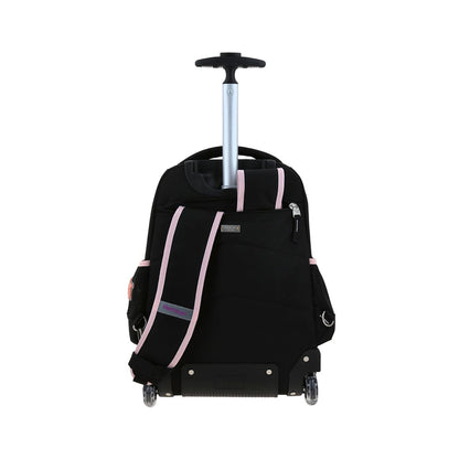 MOCHILA CON RUEDAS GRANDE CHENSON MORADO HAPPY GIRL KITY HG70818-3