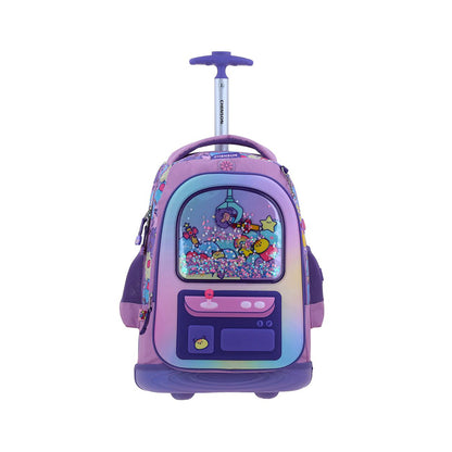 MOCHILA CON RUEDAS GRANDE CHENSON LILA VANIA BACHUR MAKI VB70828-V