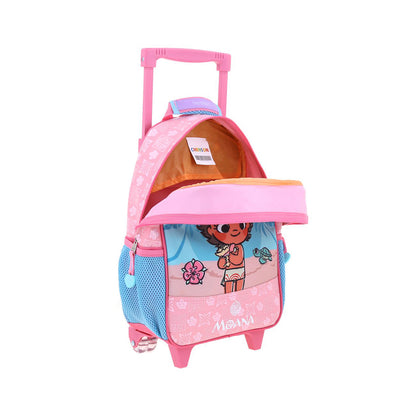 MOCHILA CON RUEDAS CHICA CHENSON ROSA PRINCESA MOANITA PR70838-P