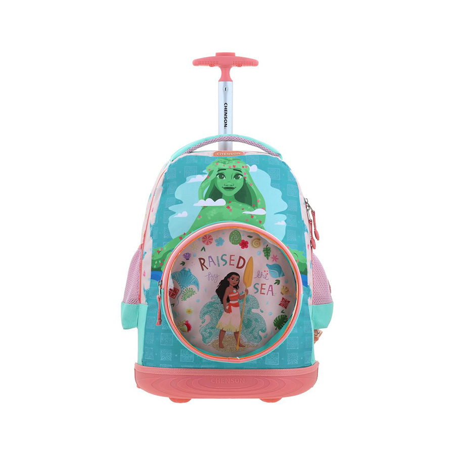 MOCHILA CON RUEDAS GRANDE CHENSON TURQUESA PRINCESA RAIATEA PR70854-T
