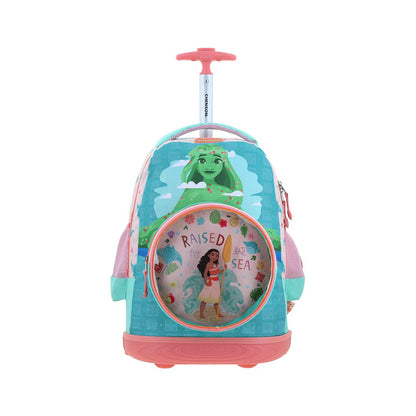 MOCHILA CON RUEDAS GRANDE CHENSON TURQUESA PRINCESA RAIATEA PR70854-T