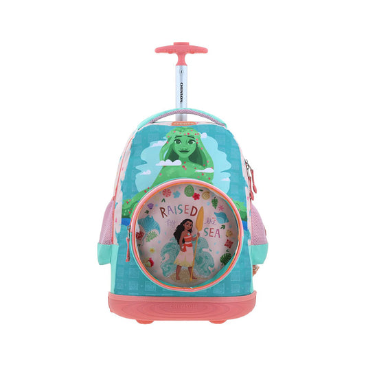 MOCHILA CON RUEDAS GRANDE CHENSON TURQUESA PRINCESA RAIATEA PR70854-T