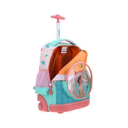 MOCHILA CON RUEDAS GRANDE CHENSON TURQUESA PRINCESA RAIATEA PR70854-T