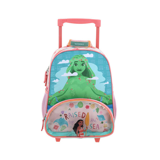 MOCHILA CON RUEDAS CHICA CHENSON TURQUESA PRINCESA RAIATEA PR70855-T