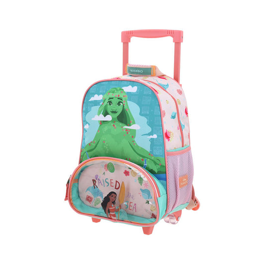 MOCHILA CON RUEDAS CHICA CHENSON TURQUESA PRINCESA RAIATEA PR70855-T