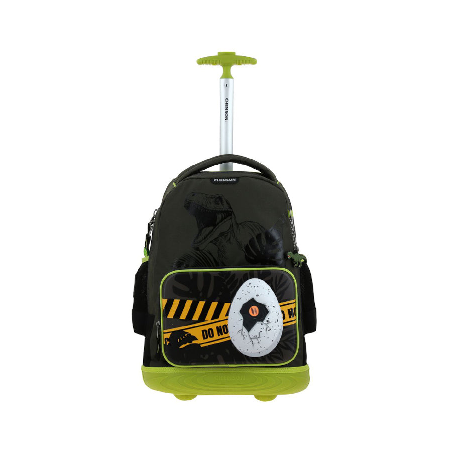 MOCHILA CON RUEDAS GRANDE CHENSON GRIS ORIGINAL REGS CO70862-2