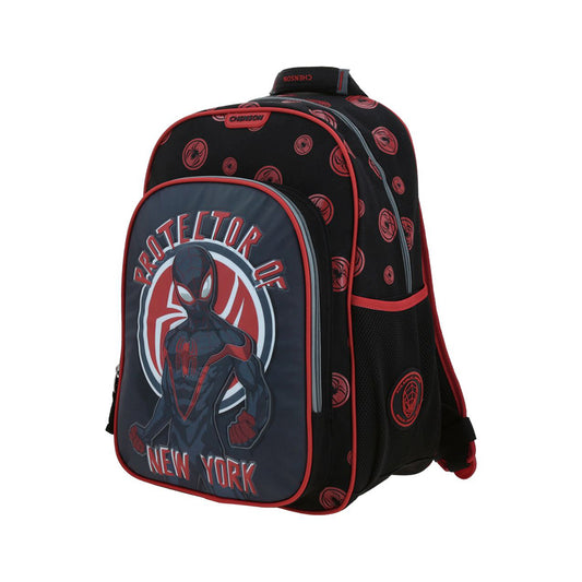 MOCHILA GRANDE CHENSON NEGRO MILES MORALES ROCT MM70864-3