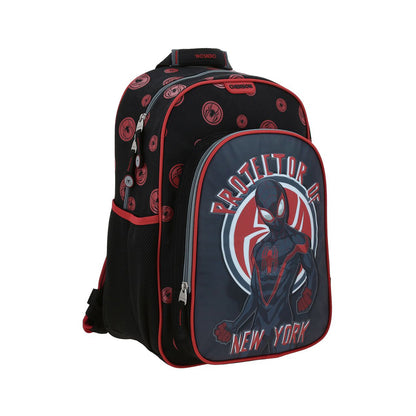 MOCHILA GRANDE CHENSON NEGRO MILES MORALES ROCT MM70864-3