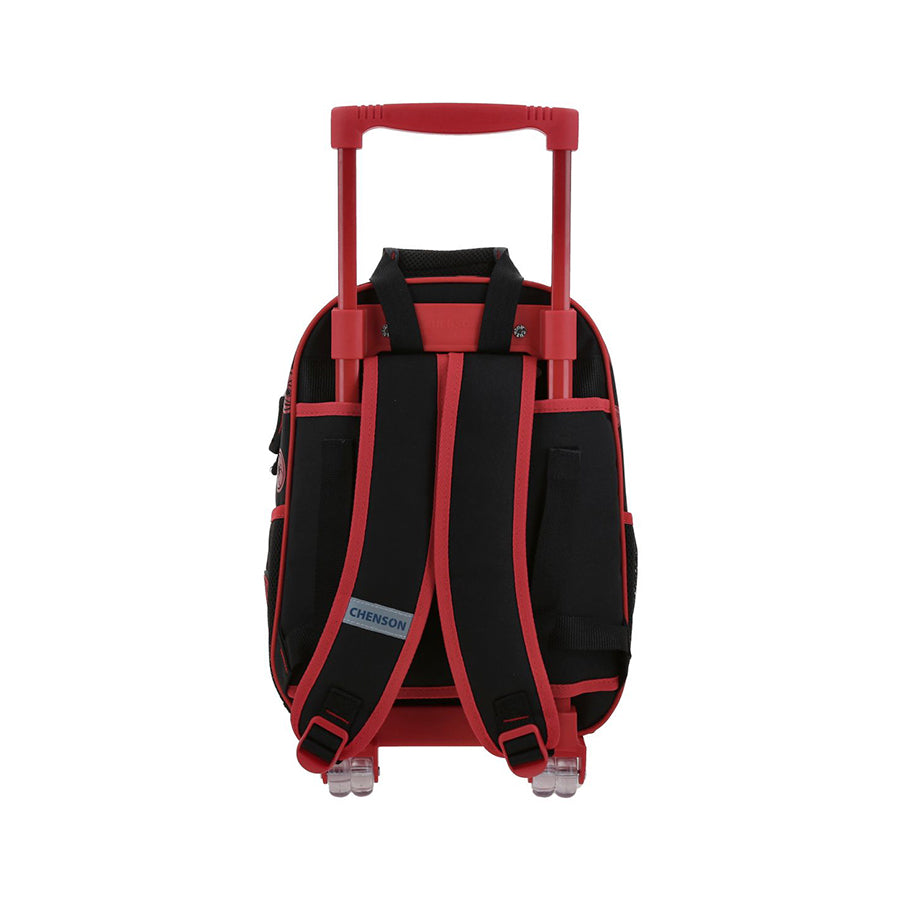 MOCHILA CON RUEDAS CHICA CHENSON NEGRO MILES MORALES ROCT MM70868-3