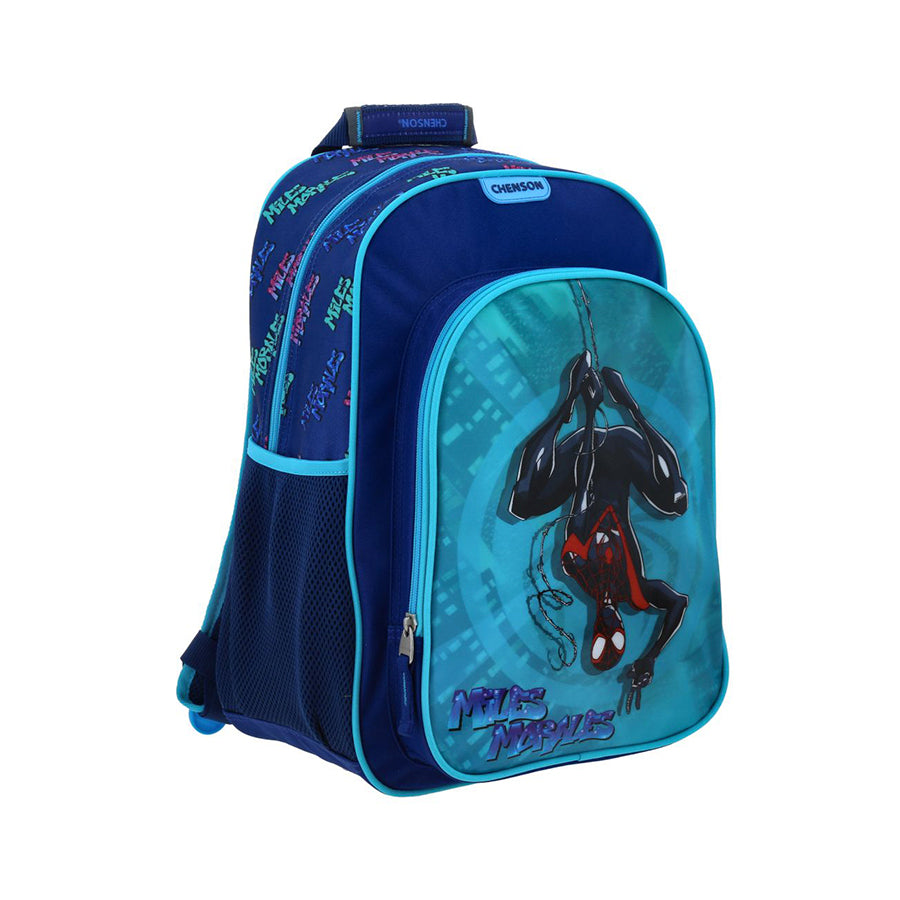 MOCHILA GRANDE CHENSON AZUL MILES MORALES TELT MM70883-9