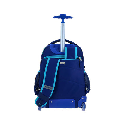 MOCHILA CON RUEDAS GRANDE CHENSON AZUL MILES MORALES TELT MM70886-9