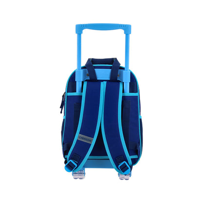 MOCHILA CON RUEDAS CHICA CHENSON AZUL MILES MORALES TELT MM70887-9