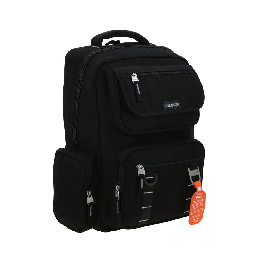 MOCHILA GRANDE CHENSON NEGRO ORIGINAL STRO CO70911-3