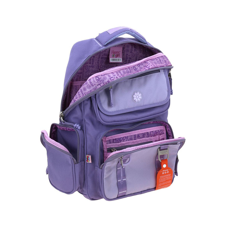 MOCHILA GRANDE CHENSON LILA HAPPY GIRL STRA HG70914-V
