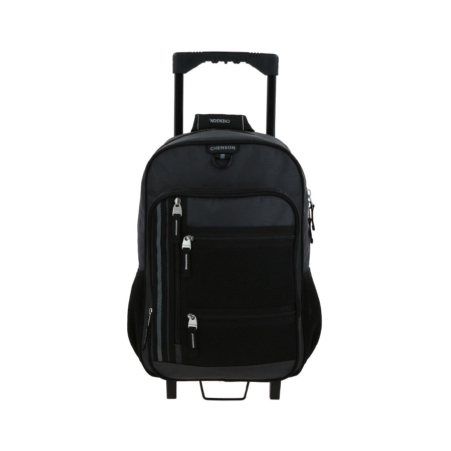 MOCHILA CON RUEDAS GRANDE CHENSON GRIS CHEY CH70933-2