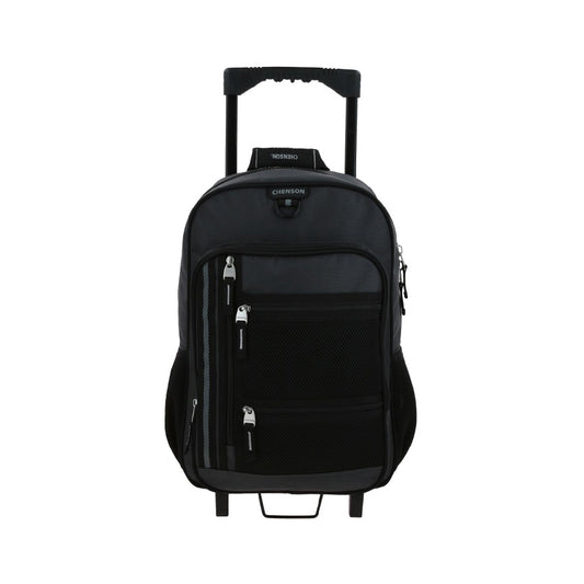 MOCHILA CON RUEDAS GRANDE CHENSON GRIS CHEY CH70933-2