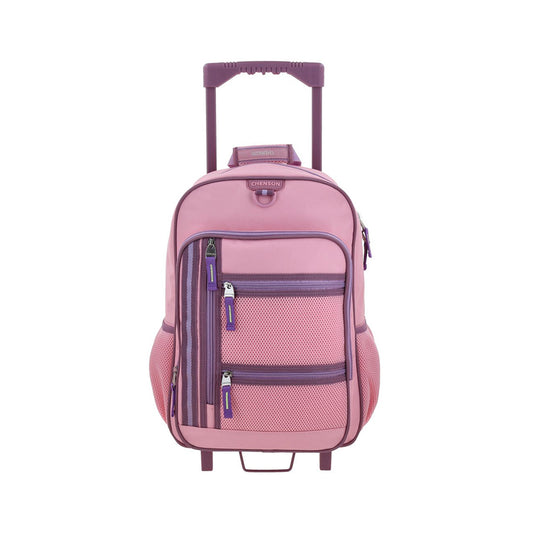 MOCHILA CON RUEDAS GRANDE CHENSON ROSA CHEY CH70933-P