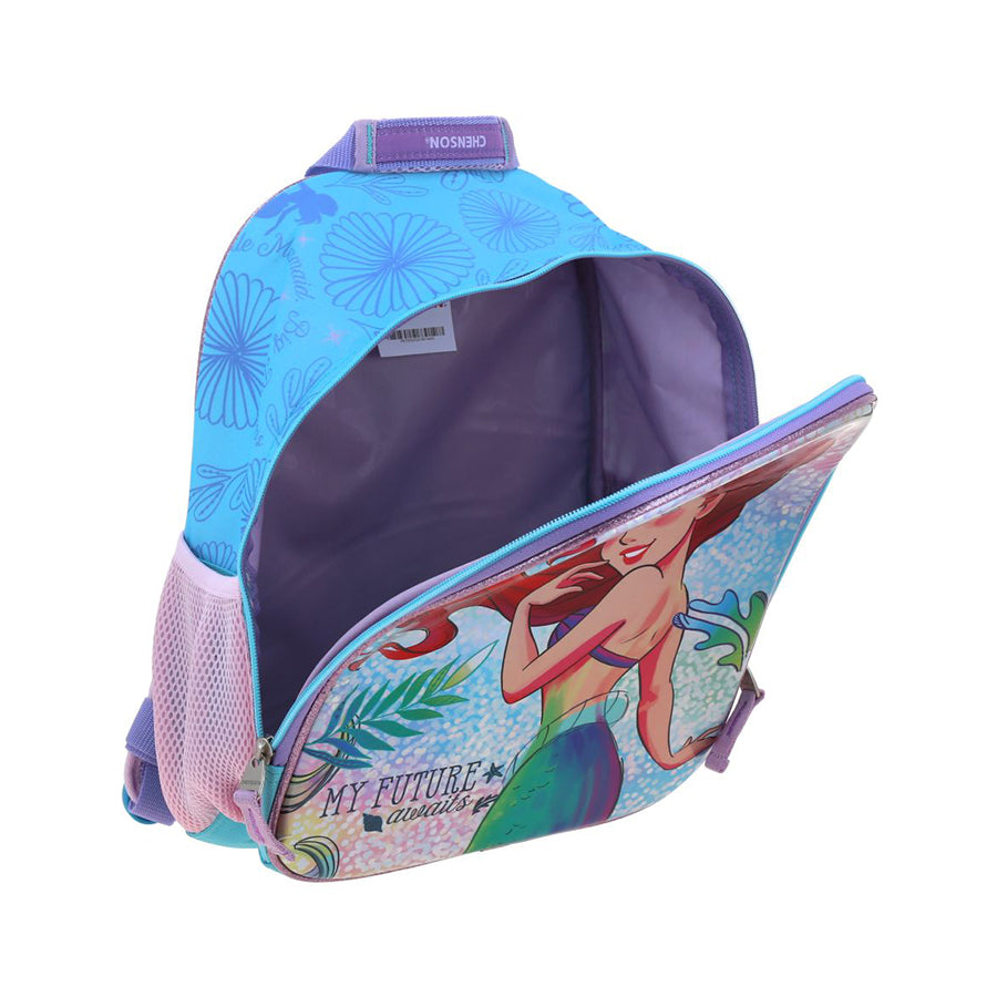 MOCHILA CHICA CHENSON AZUL PRINCESAS ARSK PR70955-9
