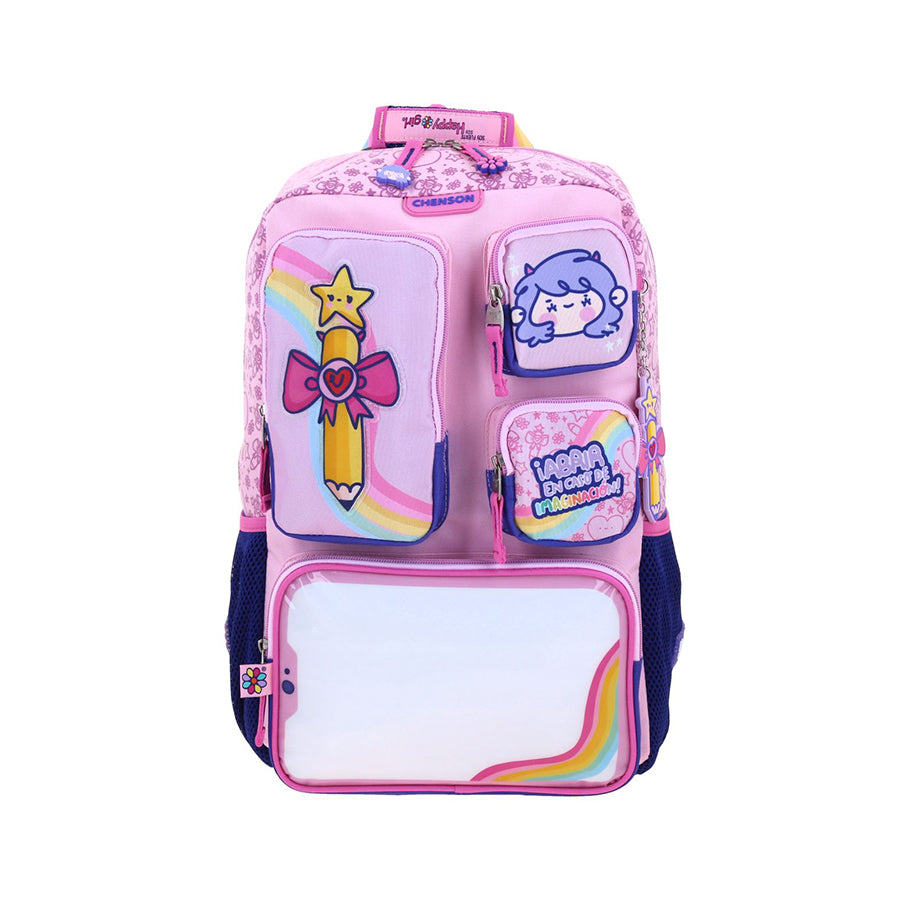 MOCHILA GRANDE CHENSON AZUL VANIA BACHUR LAPI VB71056-9