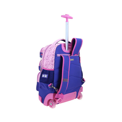 MOCHILA CON RUEDAS GRANDE CHENSON AZUL VANIA BACHUR LAPI VB71059-9