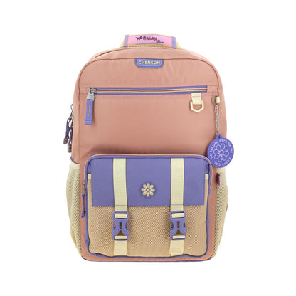 MOCHILA GRANDE CHENSON NARANJA HAPPY GIRL MAFE HG71065-O