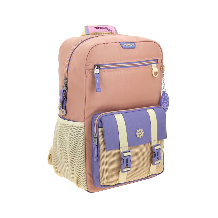 MOCHILA GRANDE CHENSON NARANJA HAPPY GIRL MAFE HG71065-O