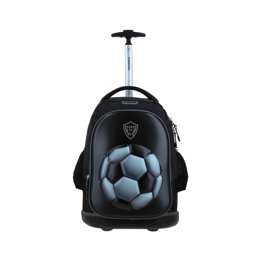 MOCHILA CON RUEDAS GRANDE CHENSON NEGRO ORIGINAL WINR CO71160-3