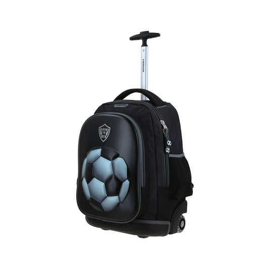 MOCHILA CON RUEDAS GRANDE CHENSON NEGRO ORIGINAL WINR CO71160-3