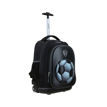 MOCHILA CON RUEDAS GRANDE CHENSON NEGRO ORIGINAL WINR CO71160-3