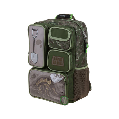 MOCHILA GRANDE CHENSON VERDE MILITAR ORIGINAL XPLO CO71164-A