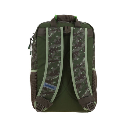 MOCHILA GRANDE CHENSON VERDE MILITAR ORIGINAL XPLO CO71164-A
