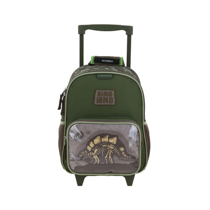 MOCHILA CON RUEDAS CHICA CHENSON VERDE ORIGINAL XPLO CO71169-A