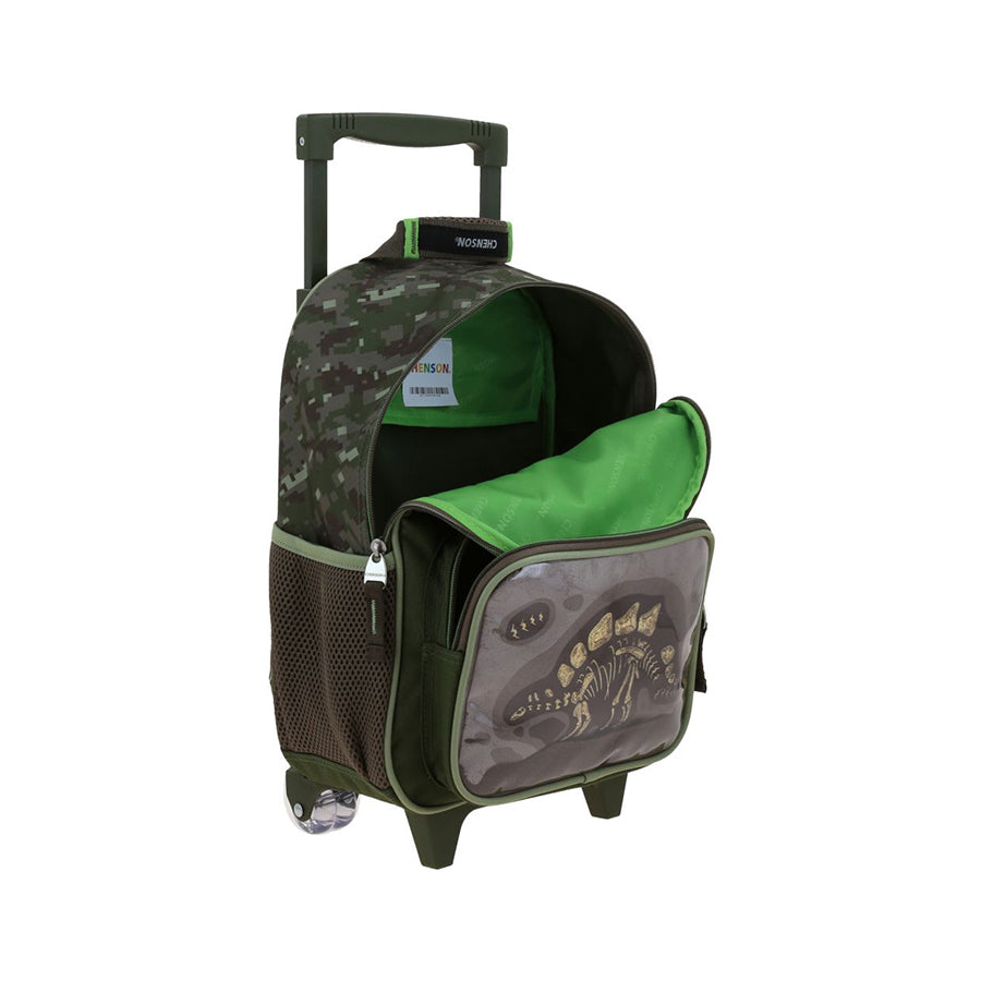 MOCHILA CON RUEDAS CHICA CHENSON VERDE ORIGINAL XPLO CO71169-A