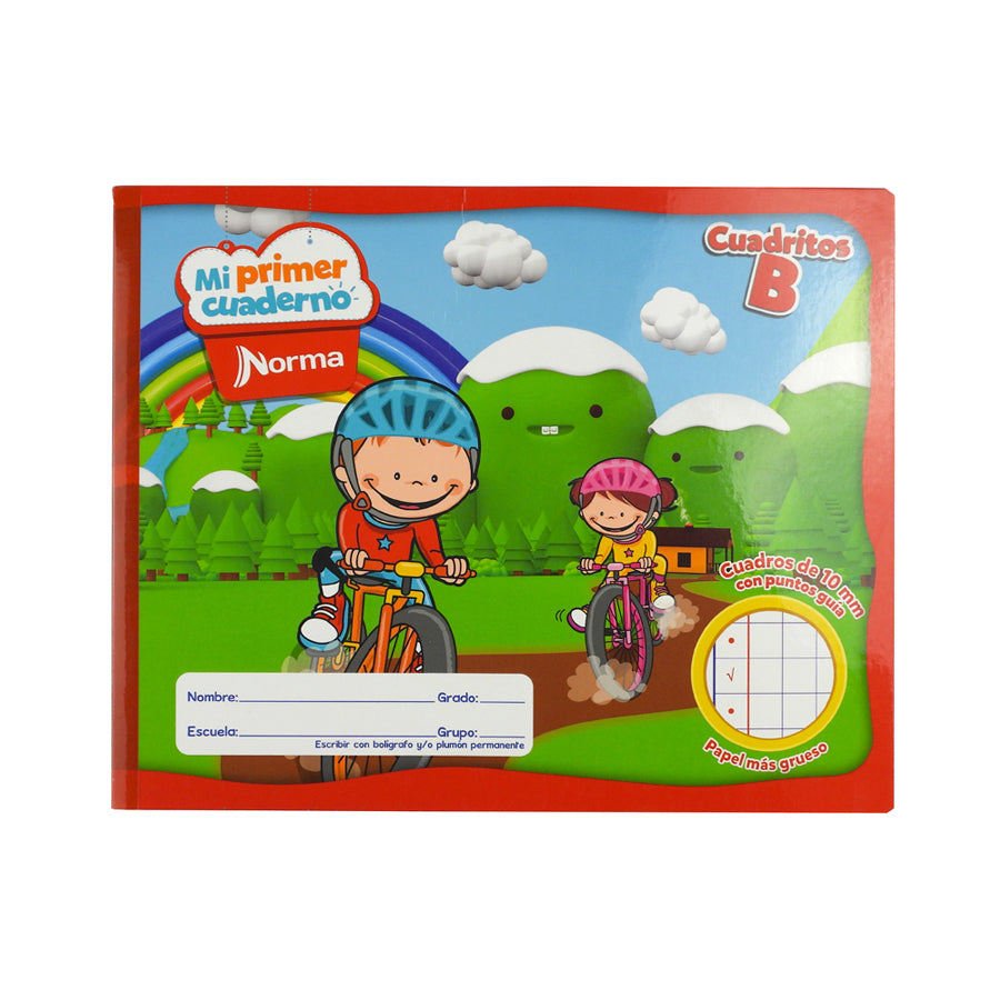 CUADERNO FORMA ITALIANO NORMA MI PRIMER CUADERNO COSIDO 72 HOJAS