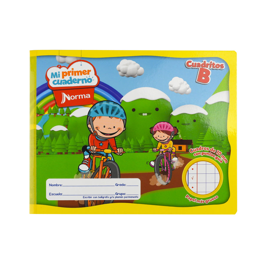 CUADERNO FORMA ITALIANO NORMA MI PRIMER CUADERNO COSIDO 72 HOJAS